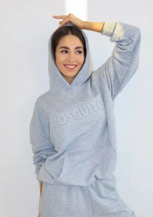 Verve - Melange grey hoodie