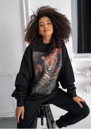 Whey - Black sweatshirt ''Panther"