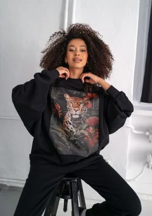 Whey - Black sweatshirt ''Panther"