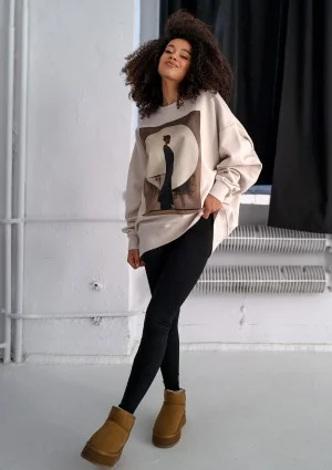 Whey - Coconut sweatshirt "Japanese"