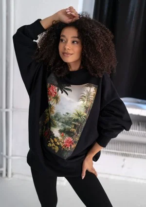 - Black sweatshirt "Paradise"