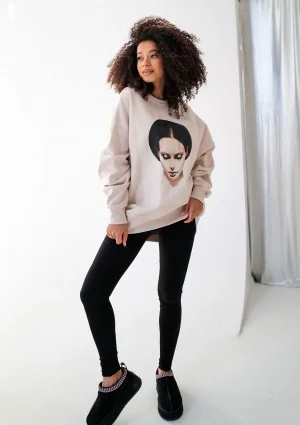 Whey - Coconut sweatshirt "Face"