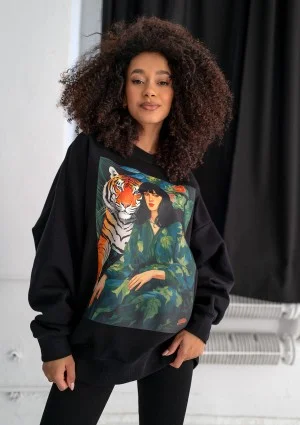 Whey - Black sweatshirt "Harmony"