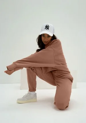 Shore - Mocha mousse sweatshirt