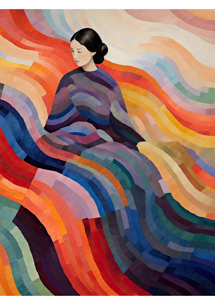 Whey - Bluza z grafiką "Colors" Black