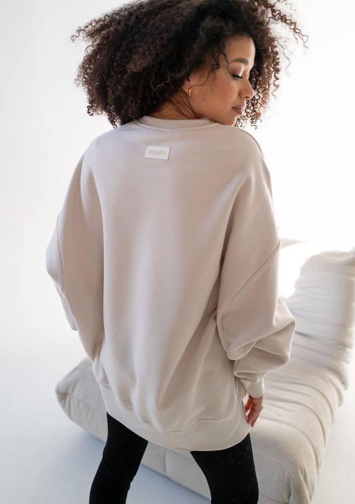 Whey - Bluza z grafiką "Paradise" Coconut