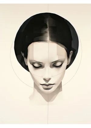 Whey - Coconut sweatshirt "Face"