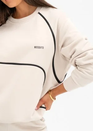 Cush - Coconut sweatshirt with trims