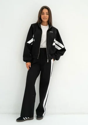 Ryder - Black sweatshirt with stripes