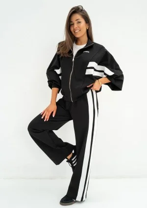 Ryder - Black sweatshirt with stripes