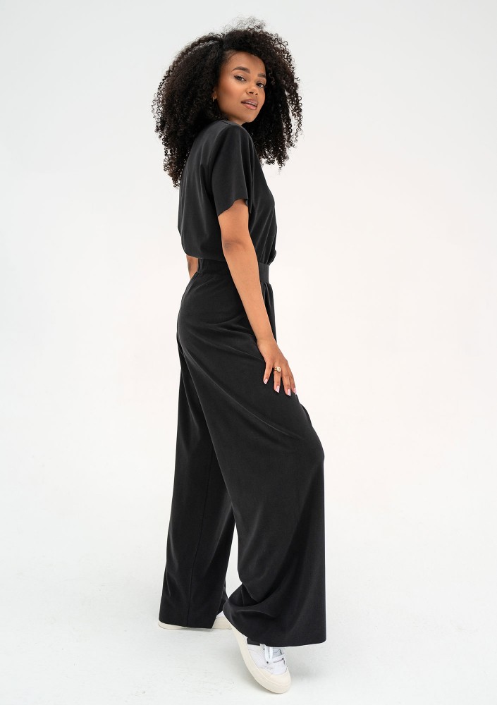 Rebel - Black loose pants