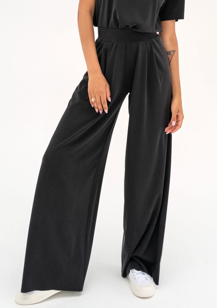 Rebel - Black loose pants