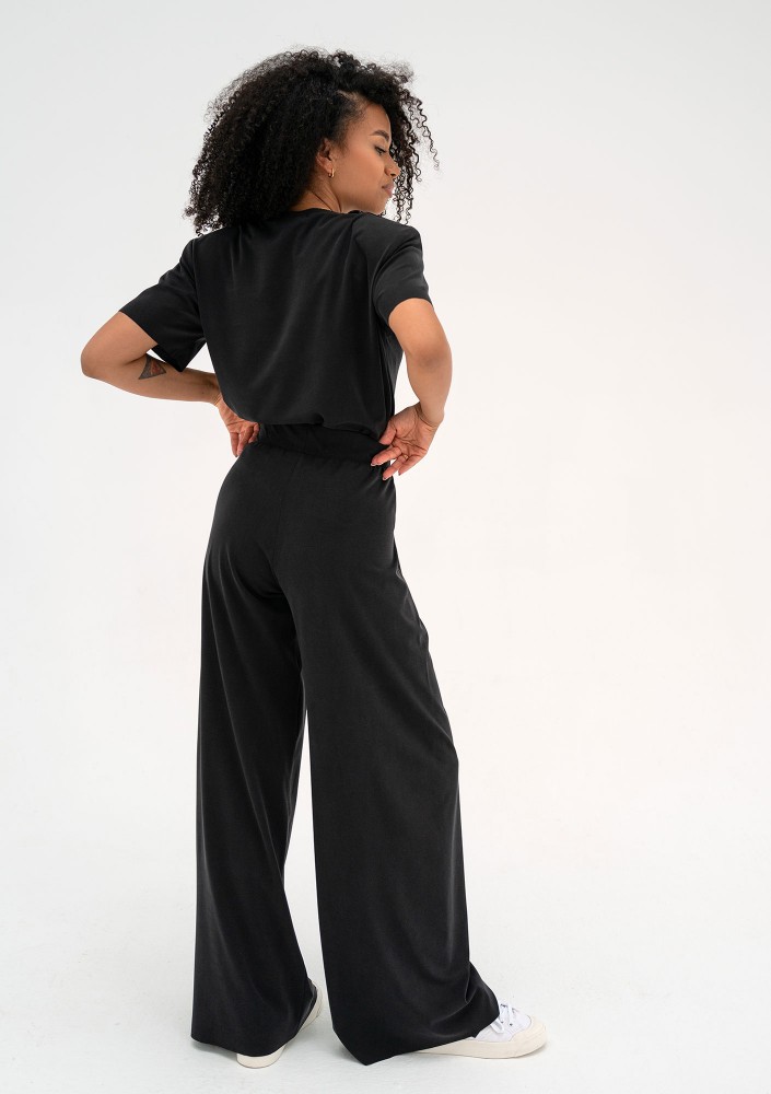 Rebel - Black loose pants