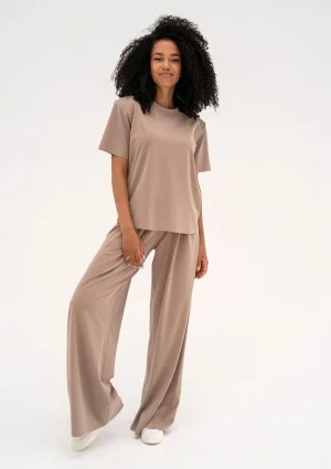 Rebel - Beige loose pants