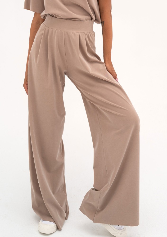 Rebel - Beige loose pants