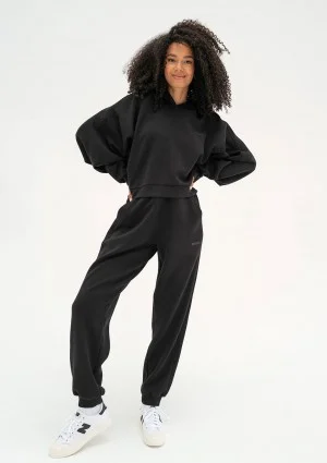 Chase - Black rayon hoodie