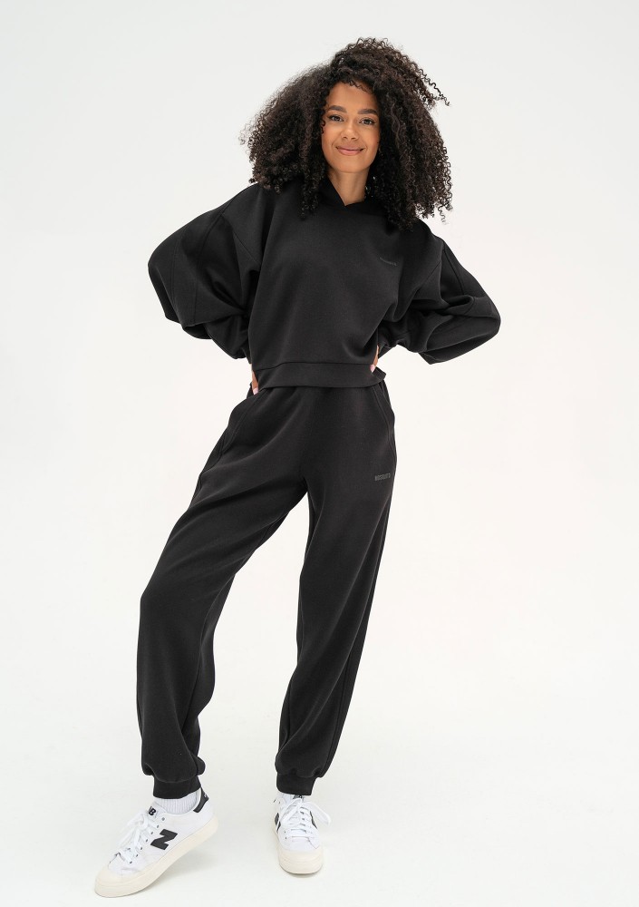 Chase - Bluza z kapturem Black