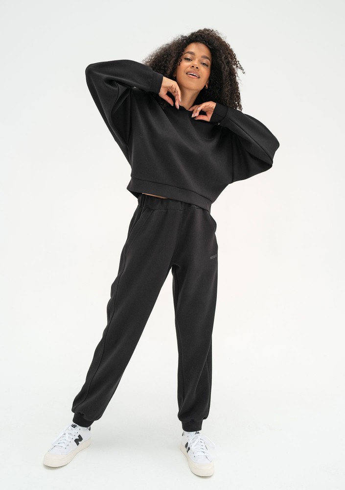 Chase - Bluza z kapturem Black