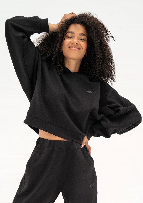 Chase - Bluza z kapturem Black