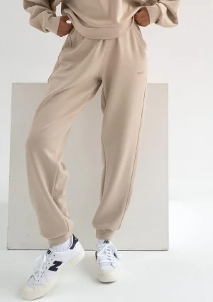 Chase - Light beige rayon sweatpants