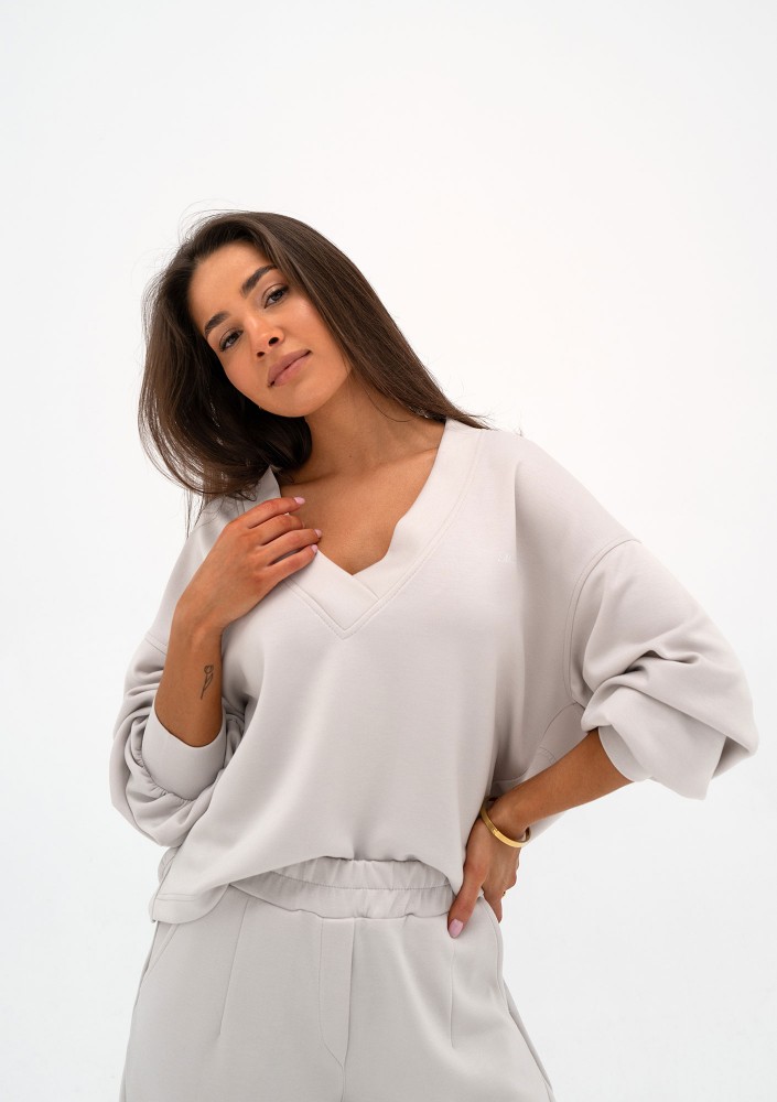 Ollie - Coconut rayon sweatshirt