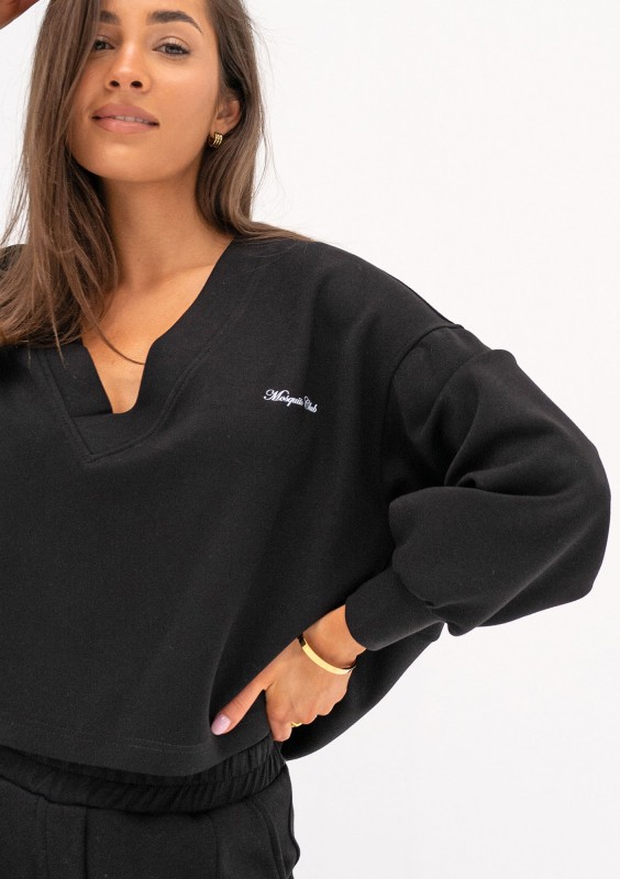 Ollie - Bluza z wiskozą Black