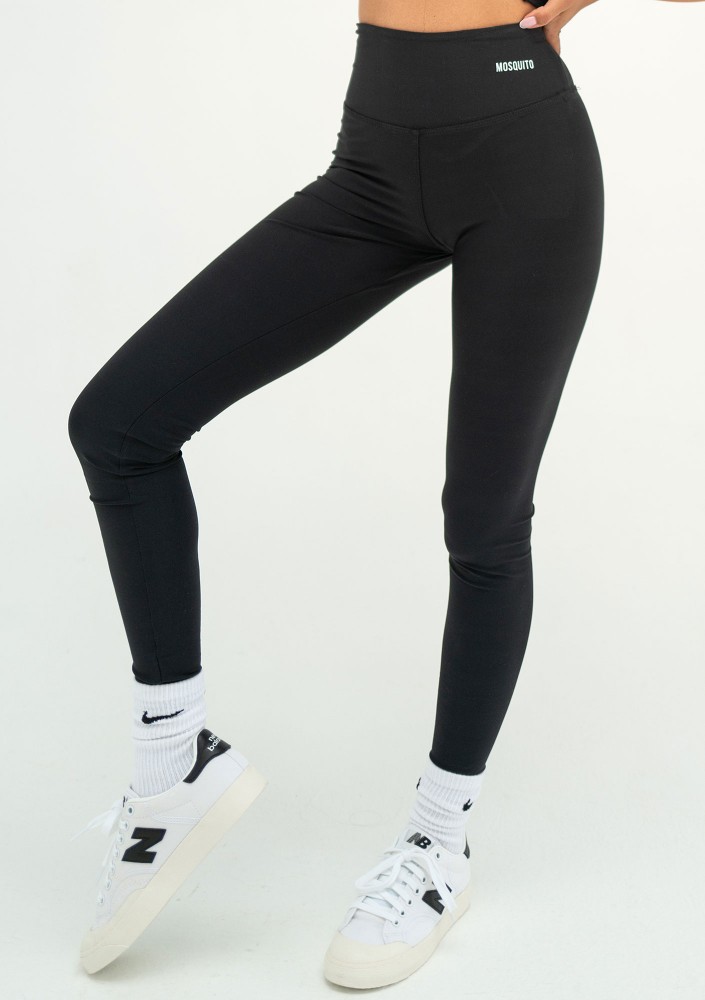 Hi Pure - Legginsy gładkie Black