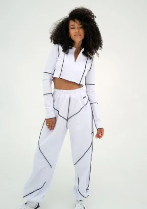 Jett - Short white sweatshirt