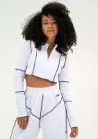 Jett - Bluza crop Biała