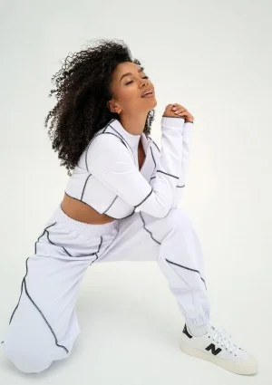 Jett - Short white sweatshirt