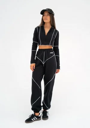 Jett - Short black sweatshirt