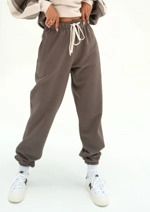 Fame - Sweatpants with strings Taupe