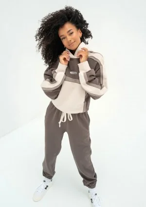 Fame - Sweatpants with strings Taupe