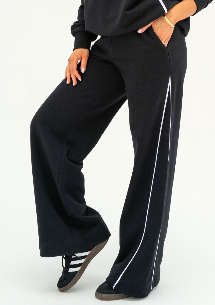 Cush - Sweatpants with trims Black