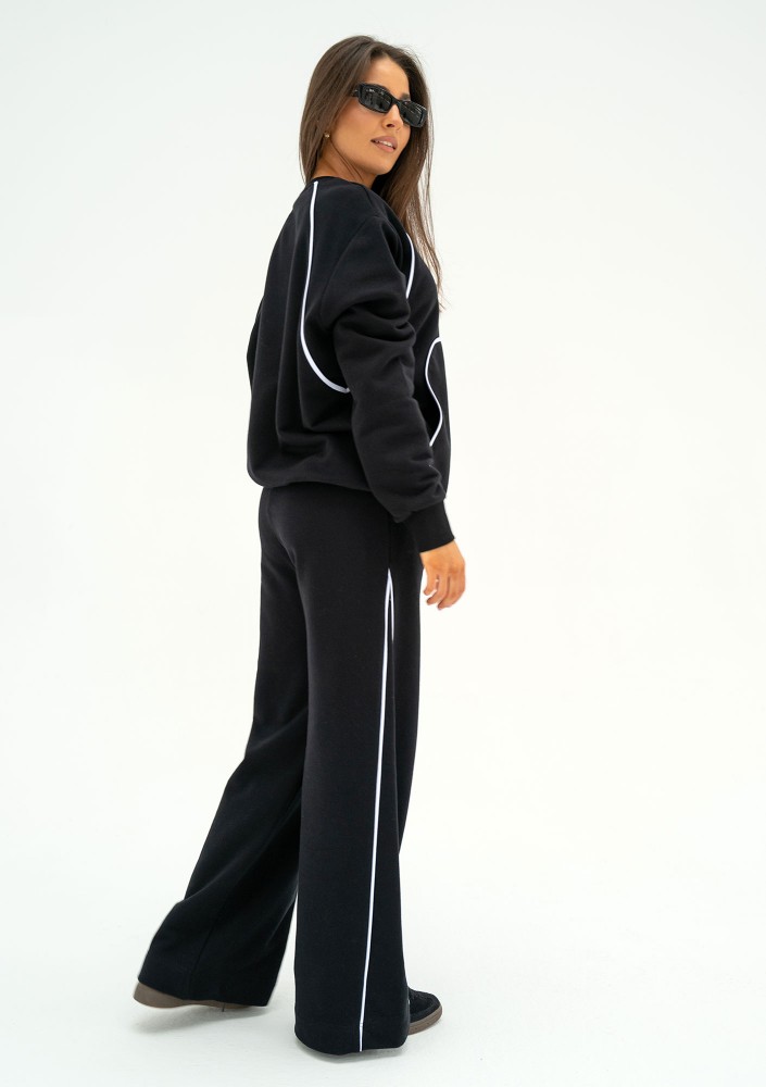 Cush - Sweatpants with trims Black