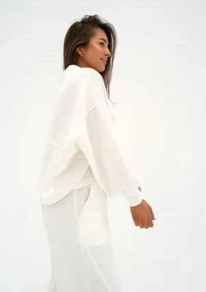 Ollie - Ecru rayon sweatshirt