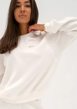 Shanti - Ecru rayon sweatshirt