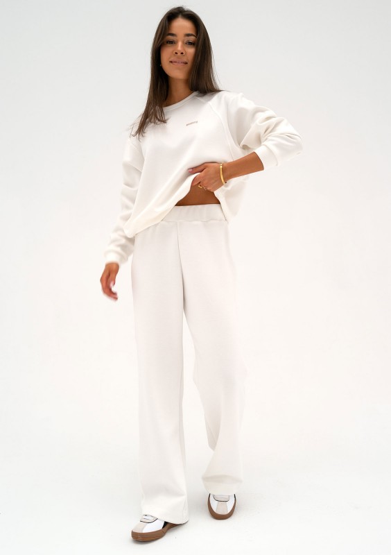 Shanti - Ecru sweatpants