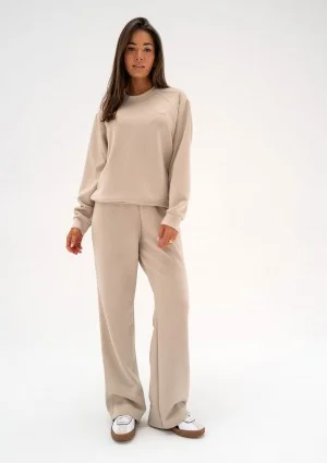 Shanti - Beige rayon sweatshirt