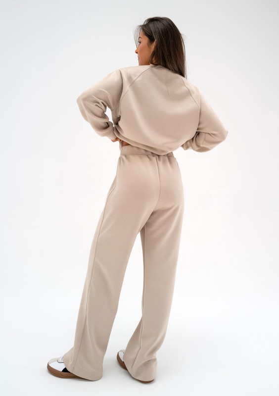 Shanti - Bluza z wiskozą Beige