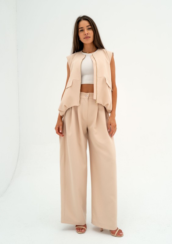 Azari - Beige trousers