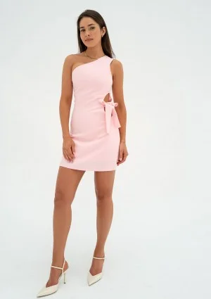 Kelia - Powder pink mini dress