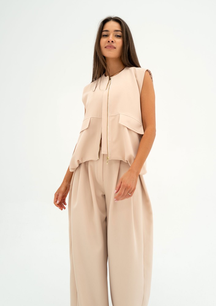 Nyla - Beige vest