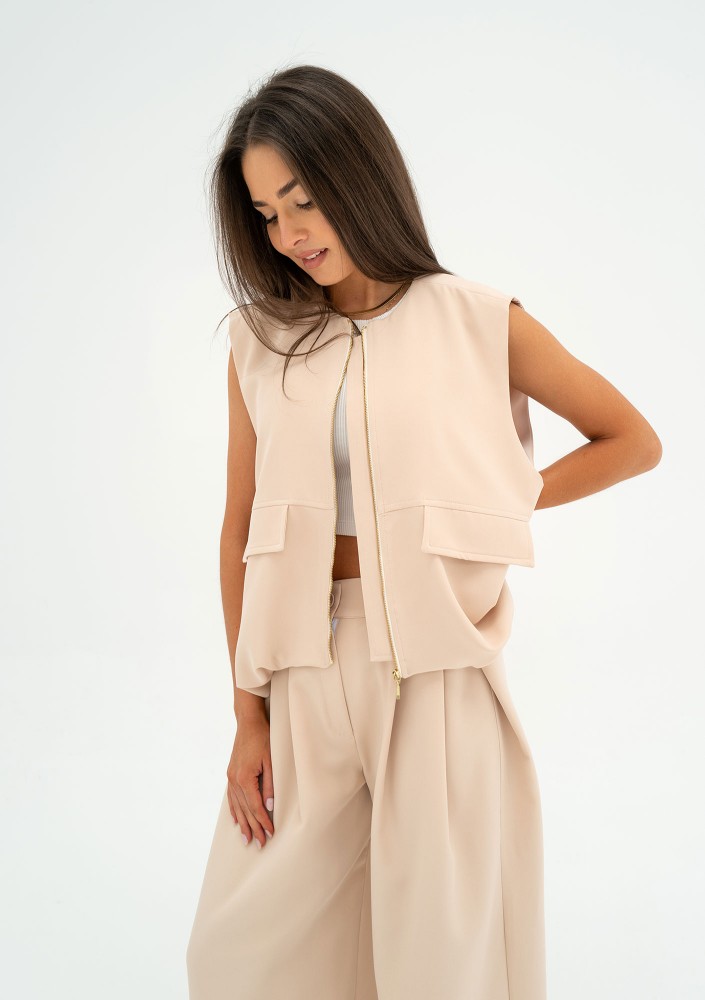 Nyla - Beige vest