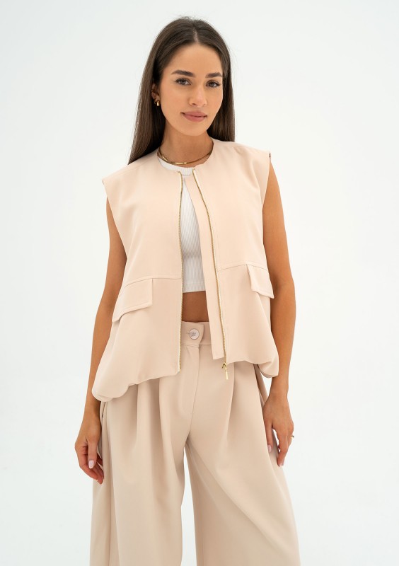 Nyla - Beige vest
