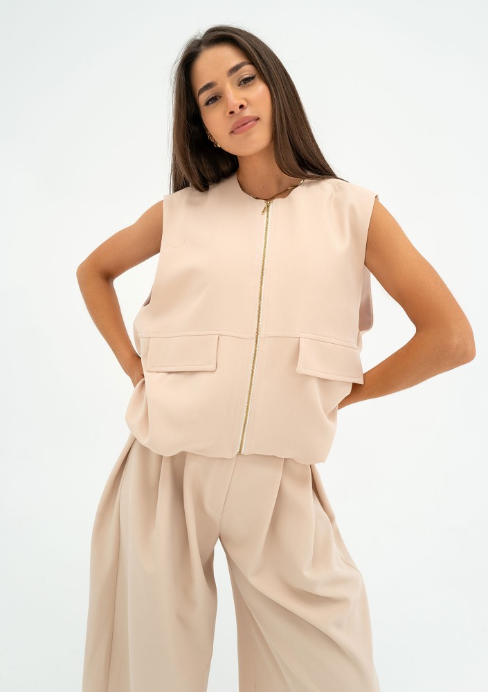 Nyla - Beige vest