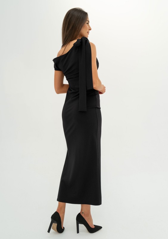 Chiara - Black maxi dress