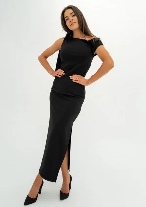 Chiara - Black maxi dress