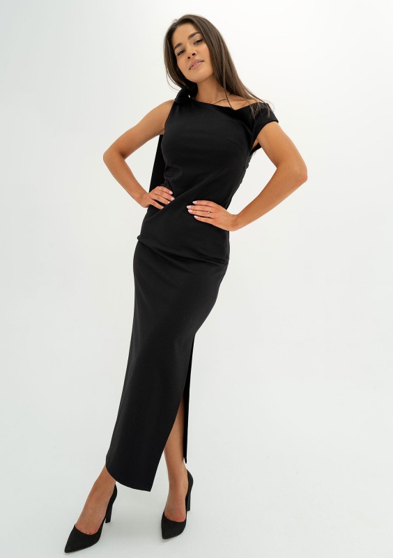 Chiara - Black maxi dress