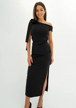 Chiara - Black maxi dress